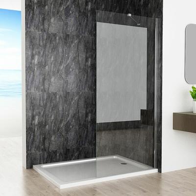Lisa - Walk in Dusche 80 x 195cm Duschabtrennung Duschwand Seitenwand Duschtrennwand 6mm nano Glas Image