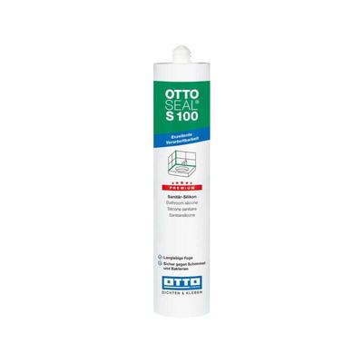 Otto Chemie - ottoseal S100 Premium-Sanitär-Silikon 300ml C787 flashgrau Image