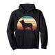 Heeler Sunset Retro Animal Pet Australian Cattle Dog Gift Pullover Hoodie