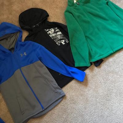 Nike Jackets & Coats | 2 Hoodies And Fleece Jacket For Youth Size L | Color: Green | Size: Lb