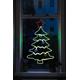 Garden Mile Festive Lighting Large Pre-Lit Christmas Tree Rope Lights Xmas Tree Silhouette LED Lights Waterproof Indoor and Outdoor Christmas Decoration Xmas Home Decor (Christmas Tree)
