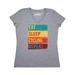 Inktastic Cycling Gifts Funny Eat Sleep Cycling Repeat Adult Women's V-Neck T-Shirt Female