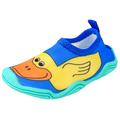 Lil' Fins Kids Water Shoes - Beach Shoes Summer Fun 3D Toddler Water Shoes Kids Quick Dry Swim Shoes Duck 8/9 M US