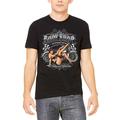 Men's Body Shop Chopper Bike Black T-Shirt 2X-Large Black