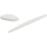 Lazer EC1 Nosepiece and Earpiece Set: White