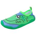 Lil' Fins Kids Water Shoes - Beach Shoes Summer Fun 3D Toddler Water Shoes Kids Quick Dry Swim Shoes Frog 1/2 M US