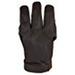 Damascus DWC Archery Shooting Glove, Three Finger Design Fits Either Hand, Velcro Strap, Small