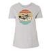 Inktastic Cycling Vintage Bicycle for Cyclist Adult Women's Plus Size T-Shirt Female