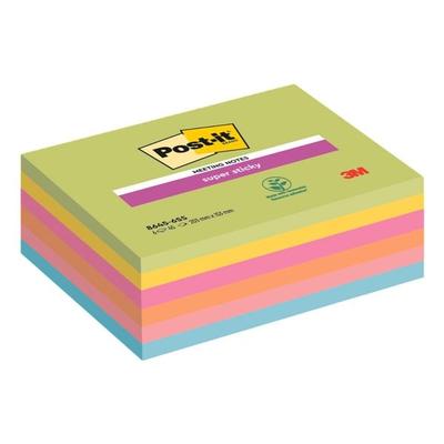 6er-Pack Moderations-Haftnotizblock »Meeting Notes XXXL« grün, Post-it Super Sticky