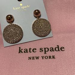 Kate Spade Jewelry | Kate Spade Earrings - Rose Gold | Color: Gold | Size: Os