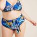 Anthropologie Swim | Anthropologie High-Waisted Bikini Bottoms | Color: Blue | Size: 2x