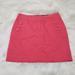 Lilly Pulitzer Skirts | Lilly Pulitzer Pink Button Pocket Khaki Straight S | Color: Pink | Size: 0