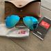 Ray-Ban Accessories | Brand New Ray-Ban’s Never Been Worn! | Color: Blue/Gold | Size: Os