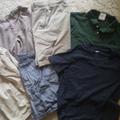 Under Armour Bottoms | Lot Of Boys Shorts & Tops Small 8 Under Armour + | Color: Gray/Tan | Size: 8b