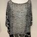 Michael Kors Tops | Michael Kors Sheer Animal Print Blouse Size 2xl | Color: Black/White | Size: Xxl