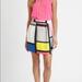 Kate Spade Skirts | Kate Spade Color Block Mini Skirt | Color: Blue/Pink | Size: 6