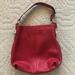 Coach Bags | Coach Leather Shoulder Bag | Color: Red | Size: Os