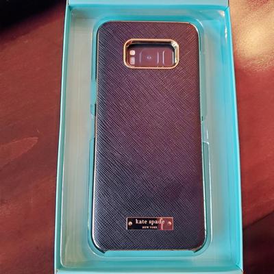 Kate Spade Accessories | Kate Spade Case Samsung Galaxy S8+ | Color: Black/Gold | Size: Os