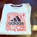 Adidas Shirts & Tops | Kids Short Sleeve Adidas T-Shirt | Color: Red/White | Size: 3tb