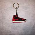 Nike Accessories | Nike Air Jordan Shoe Keychain | Color: Black/Red | Size: Os