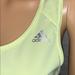 Adidas Tops | Back Cut Out Neon Adidas Techfit Climacool Tank! | Color: Yellow | Size: M
