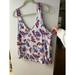 American Eagle Outfitters Tops | Floral Tank | Color: Pink/Purple/Tan | Size: Xl