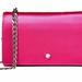 J. Crew Bags | J.Crew Chain Wallet Satin Handbags. | Color: Pink/Silver | Size: Os