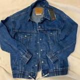 Levi's Jackets & Coats | New Levi’s Trucker Jean Jacket S | Color: Blue/White | Size: S