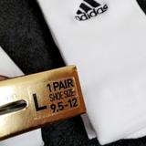 Adidas Underwear & Socks | Adidas Crew Socks 2 Pair!!! | Color: White | Size: L