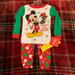 Disney Pajamas | Disney Mickey Santa's Little Helper Pjs Sz 2t Nwt | Color: Green/Red | Size: 2tb