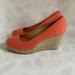 J. Crew Shoes | J. Crew Seville Espadrille Wedges | Color: Pink/Tan | Size: 9