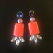 J. Crew Jewelry | J Crew Coral Stone Earrings | Color: Purple | Size: Os