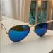 Ray-Ban Accessories | Authentic Ray-Ban Reflective Aviators | Color: Blue | Size: Os