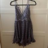 Free People Dresses | Free People Othelia Dress Nwt | Color: Blue/Gray | Size: M