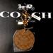 Coach Accessories | Coach Mirror Bag Charm / Keychain Canvas (Nwt) | Color: Gold/Pink | Size: Os