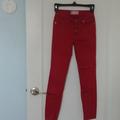 Free People Jeans | Free People Red Jeans | Color: Red | Size: 24