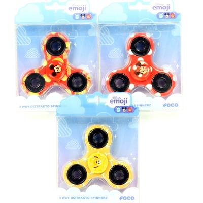 Disney Toys | Diztracto Disney Emoji Fidget Spinnerz | Color: Red/Yellow | Size: Various