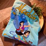 Disney Tops | Disney Aladdin T-Shirt | Color: Blue/Green | Size: M