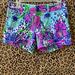 Lilly Pulitzer Shorts | Lilly Pulitzer Size 00 Callahan Short | Color: Blue/Pink | Size: 00