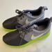 Nike Shoes | Bnwb Nike Rosherun Grey Size 3.5 Boys | Color: Gray/Green | Size: 3.5bb