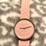 Coach Accessories | Coach Watch -Pink | Color: Pink | Size: Os