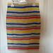 J. Crew Skirts | J. Crew Multi-Color Pencil Skirt Size 4 | Color: Cream/Yellow | Size: 4