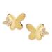 Kate Spade Jewelry | Kate Spade In A Flutter Butterfly Earrings | Color: Gold | Size: Os