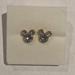 Disney Jewelry | Disney Mickey Mouse Stud Pierced Earrings | Color: Gold/Silver | Size: Os