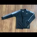 Adidas Jackets & Coats | Adida Essentials 3-Stripes Tricot Track Jacket | Color: Black/Gray | Size: M