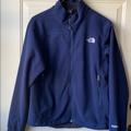 The North Face Jackets & Coats | Guc The North Face Fleece Windwall Jacket | Color: Blue | Size: M