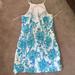 Lilly Pulitzer Dresses | Blue And White Lily Mini Dress! | Color: Blue/White | Size: 4
