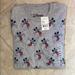 Disney Tops | Disney Mickey Mouse Graphic Tee | Color: Gray/Red | Size: S