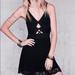 Free People Dresses | Free People Black Crochet Boho Debbie Dress | Color: Black | Size: 6