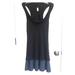 Free People Dresses | Free People Black And Navy Blue Dress | Color: Black/Blue | Size: Xs